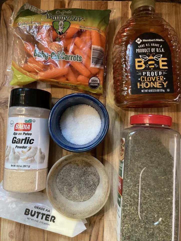 ingredients on cutting board