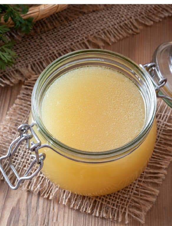 Pressure Cooker Chicken Essence • Loaves and Dishes