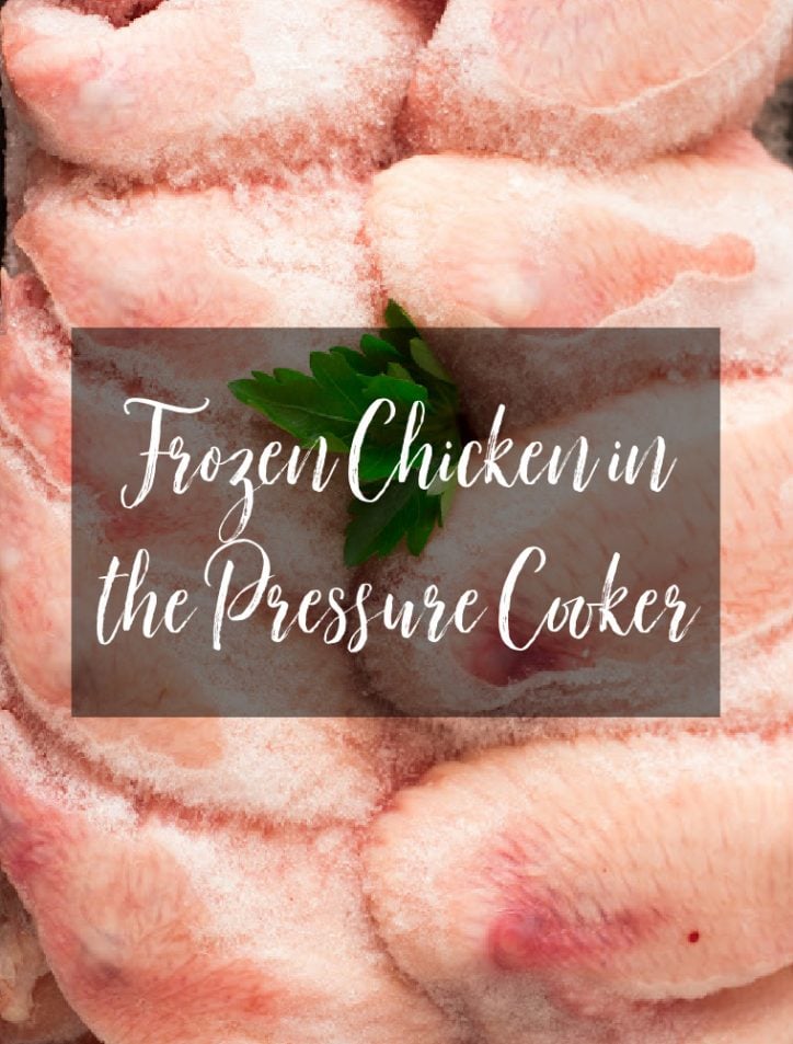 Pressure king pro frozen chicken deals