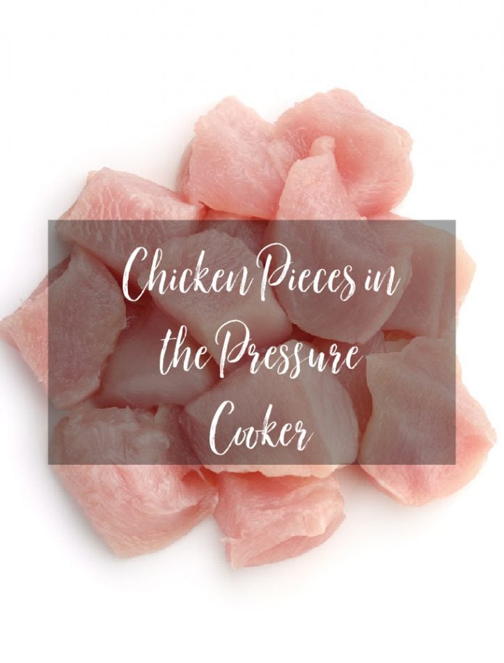 raw chicken pieces