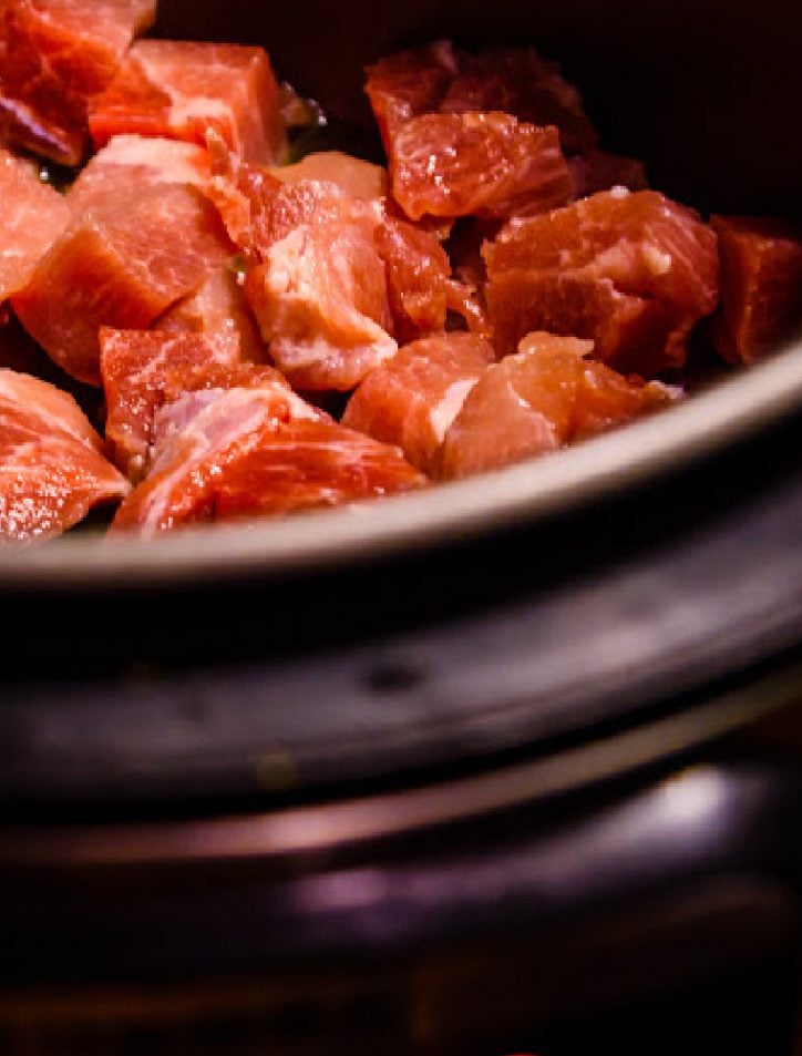 stew beef in the pressure cooker