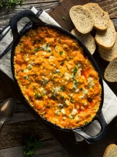 pressure cooker buffalo chicken dip