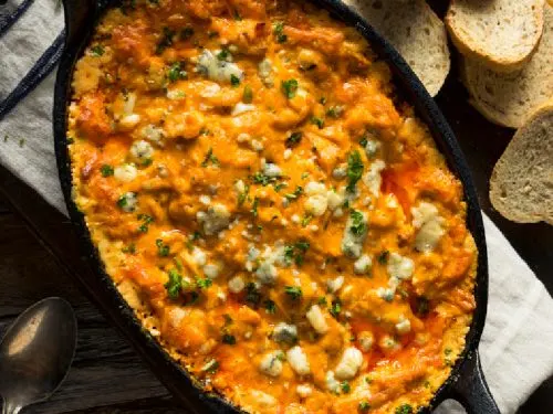 pressure cooker buffalo chicken dip