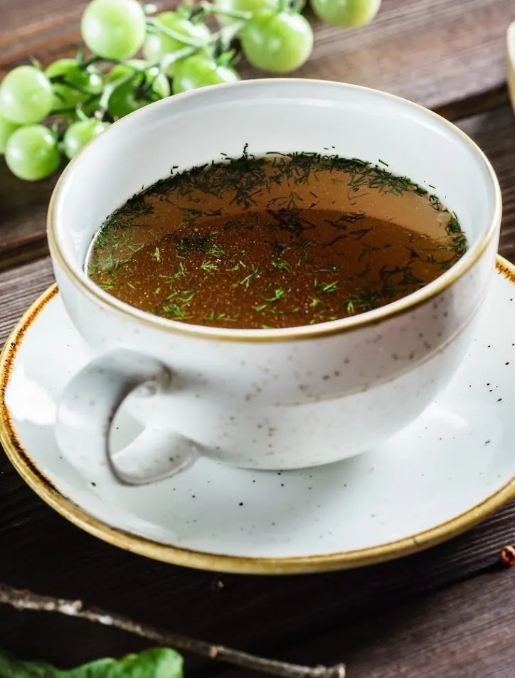 Cup of bone broth