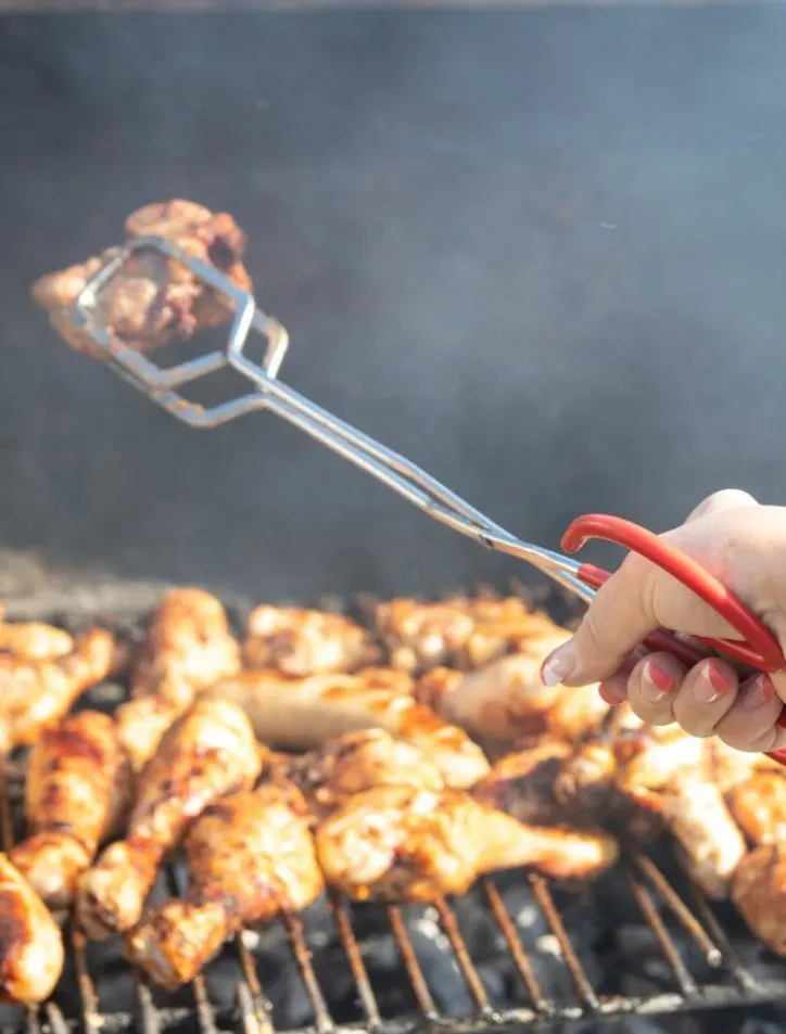 how to grill chicken wings