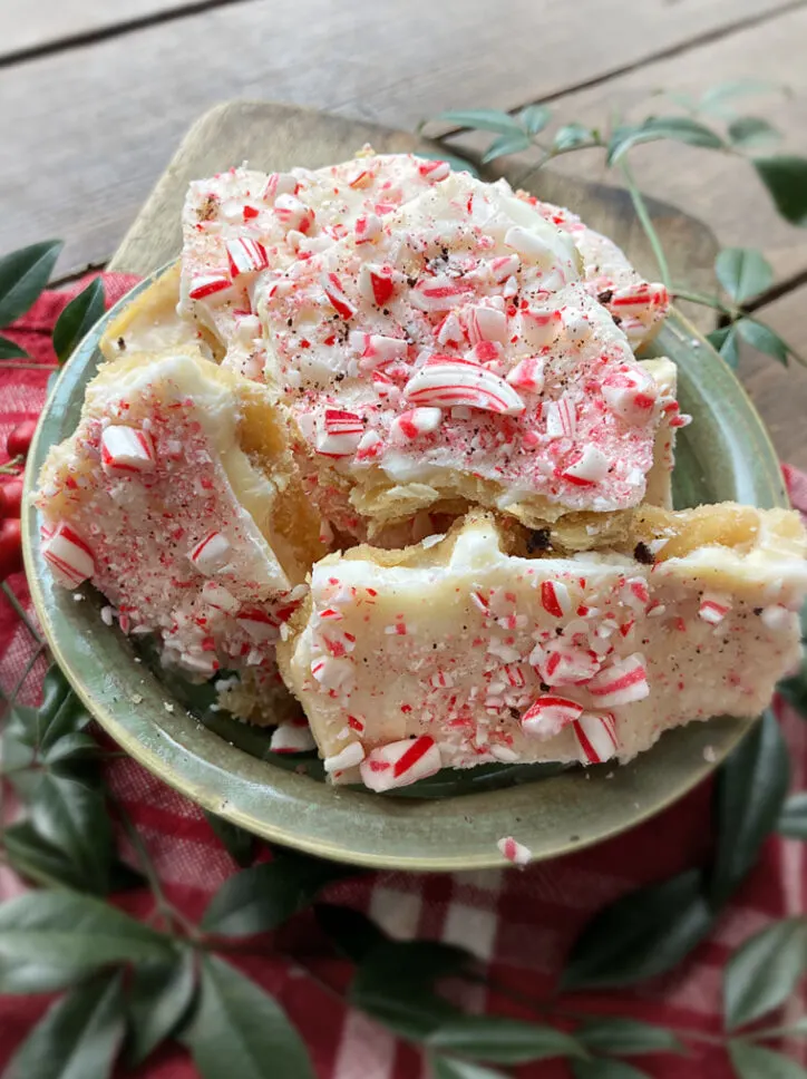 Christmas crack in a bowl