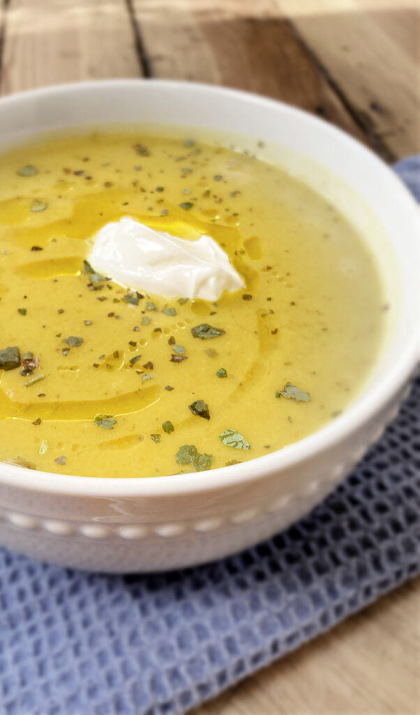 soup in a bowl