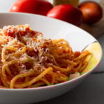 bowl of spaghetti