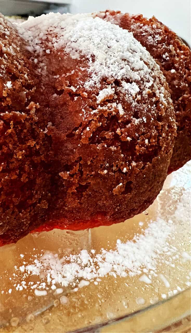 Blackberry Wine Cake • Loaves and Dishes