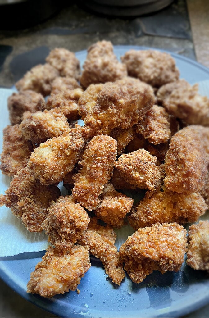 bunch of turkey nuggets