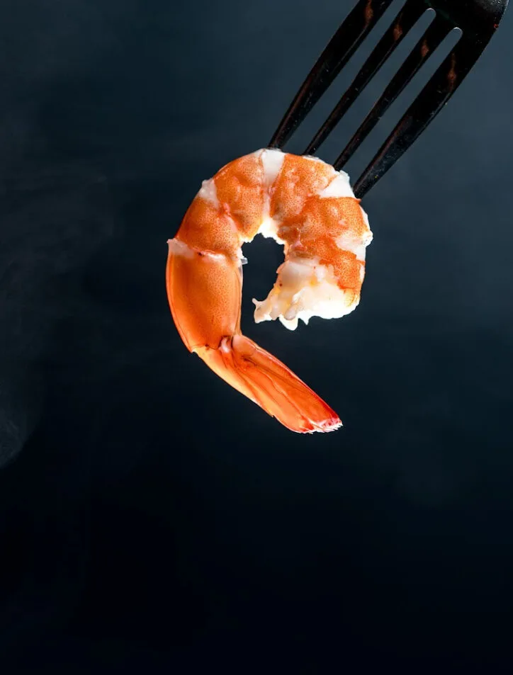 how to boil shrimp on a fork