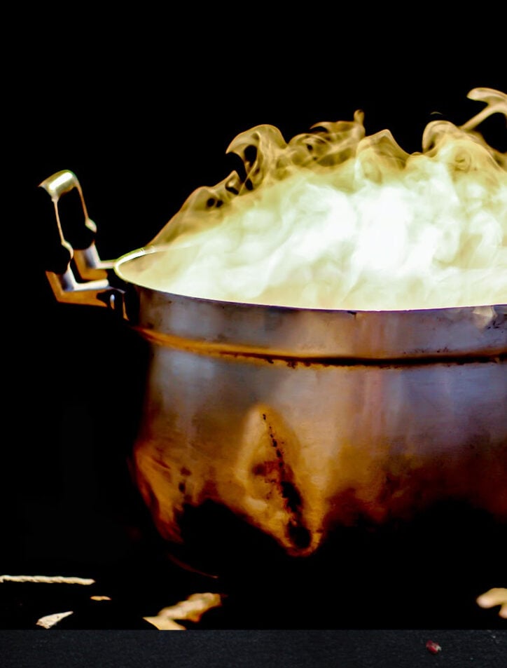 boiling pot