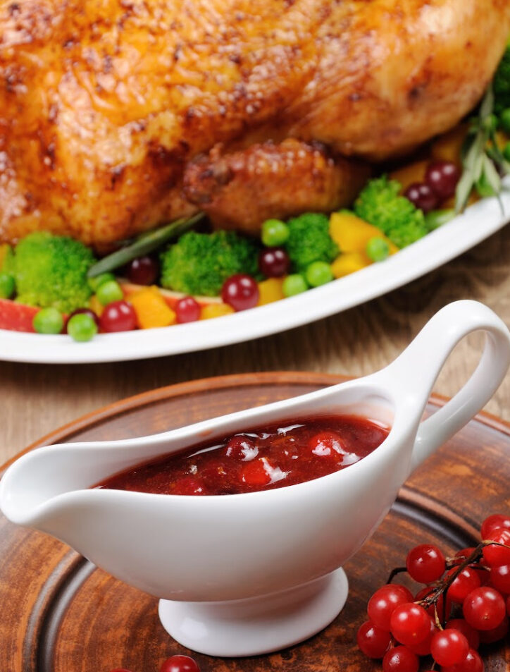 cranberry sauce gravy boat