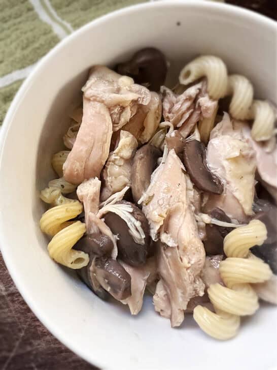 Dutch Oven Chicken Thighs • Loaves and Dishes