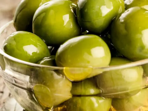 green smoked olives recipe