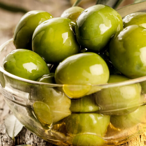 green smoked olives recipe