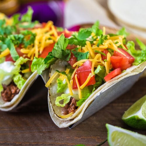 Classic Beef Tacos - Mexican Recipes - Old El Paso