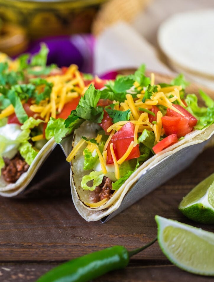 Simple Beef Tacos - Mexican Recipes - Old El Paso