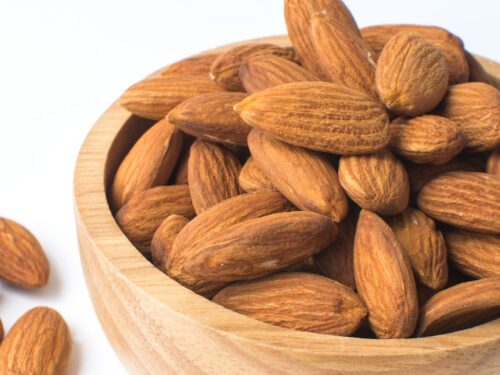 how to freeze almonds in a bowl