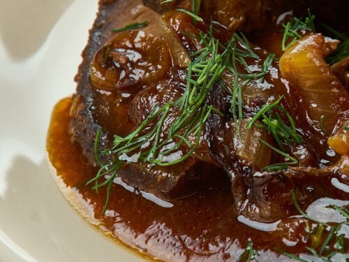 can you freeze pot roast on plate