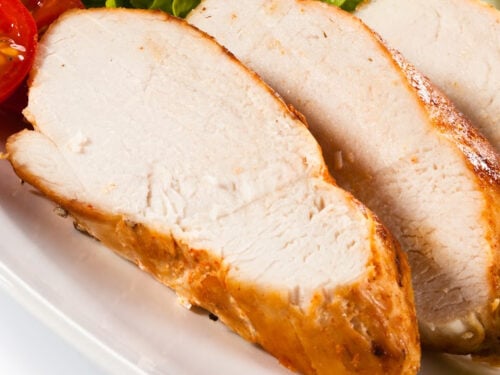 slices of chicken breast