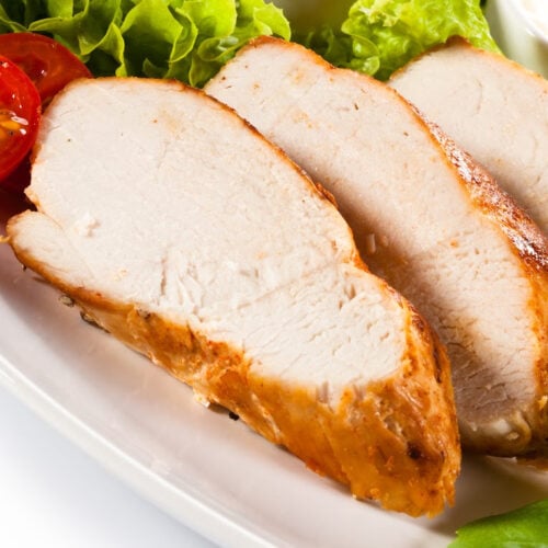 slices of chicken breast