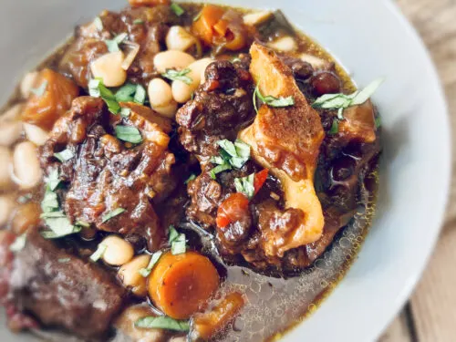 oxtails recipe close up