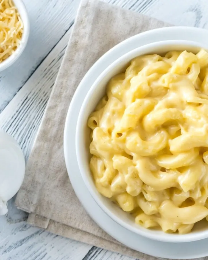 How to Make Kraft Mac and Cheese Better (Easy Hacks) in white bowl.