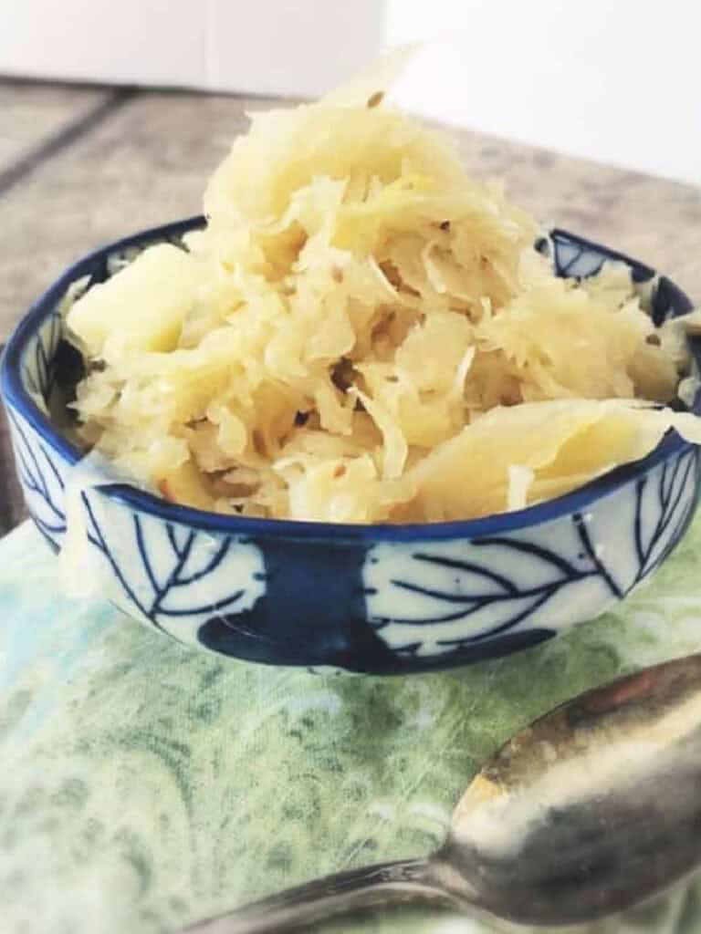 How to Cook Sauerkraut From a Bag Recipe (Easy) • Loaves and Dishes