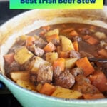 Pinterest Pin Irish Beef Stew.